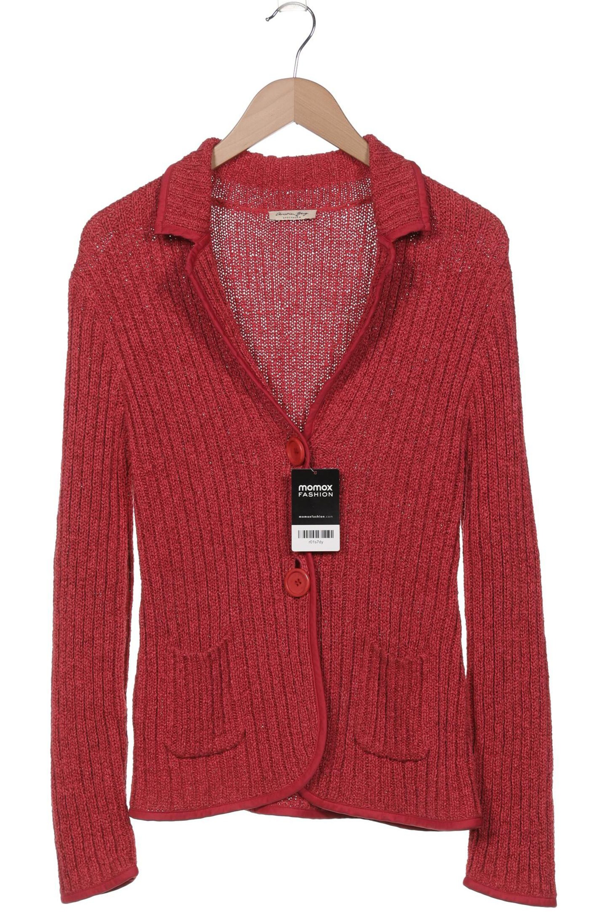 Christian Berg Strickjacke S in Rot ABOUT YOU