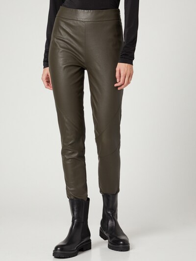 Guido Maria Kretschmer Collection Pants 'Lieven' in Khaki, View model