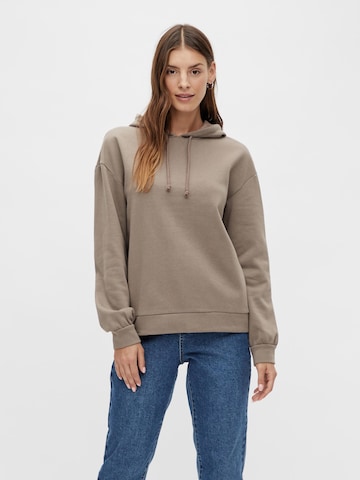 VILA Sweatshirt 'Rustie' i grå: forside