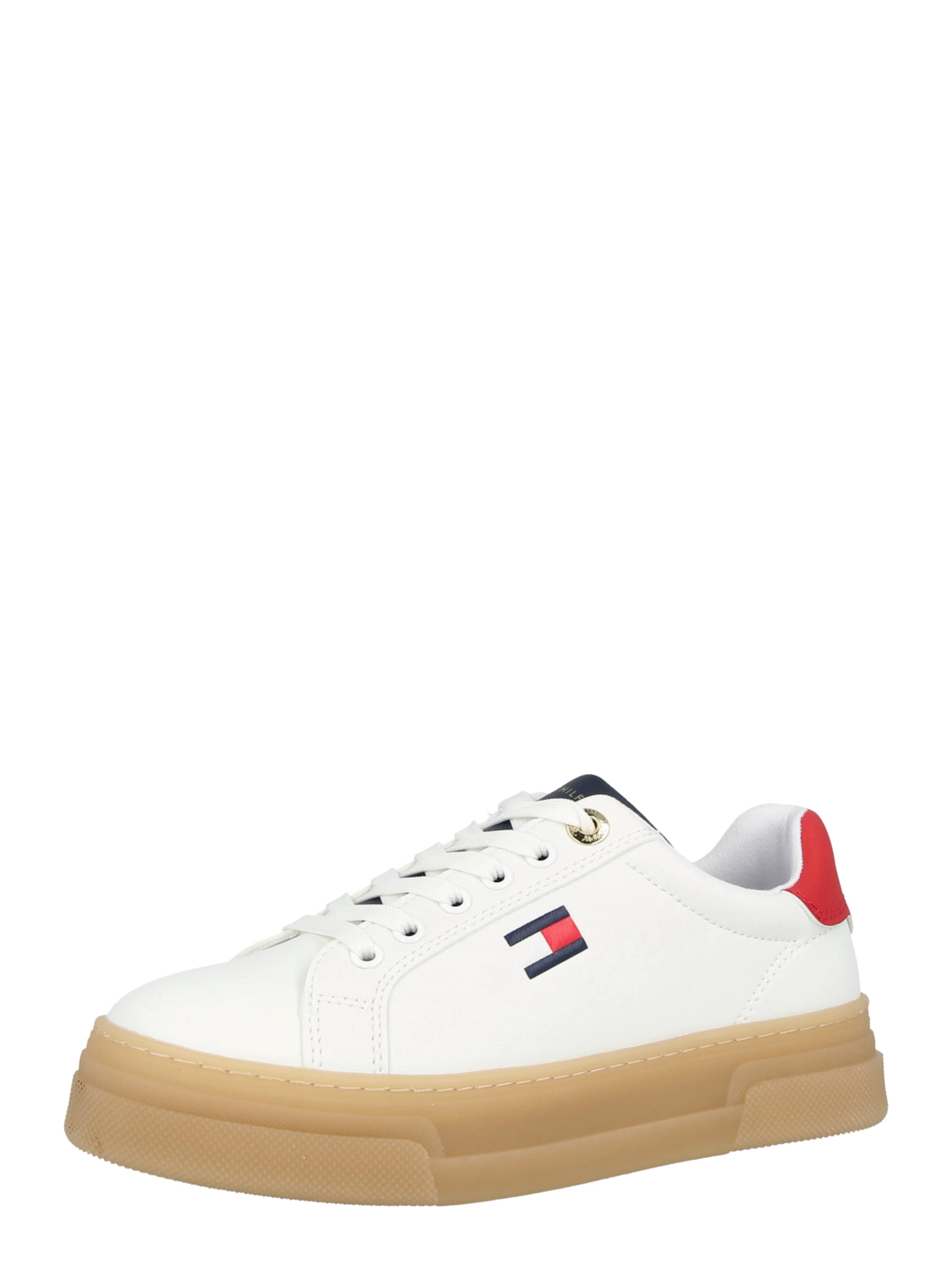 TOMMY HILFIGER Sneaker 'JADE' i vit: framsida