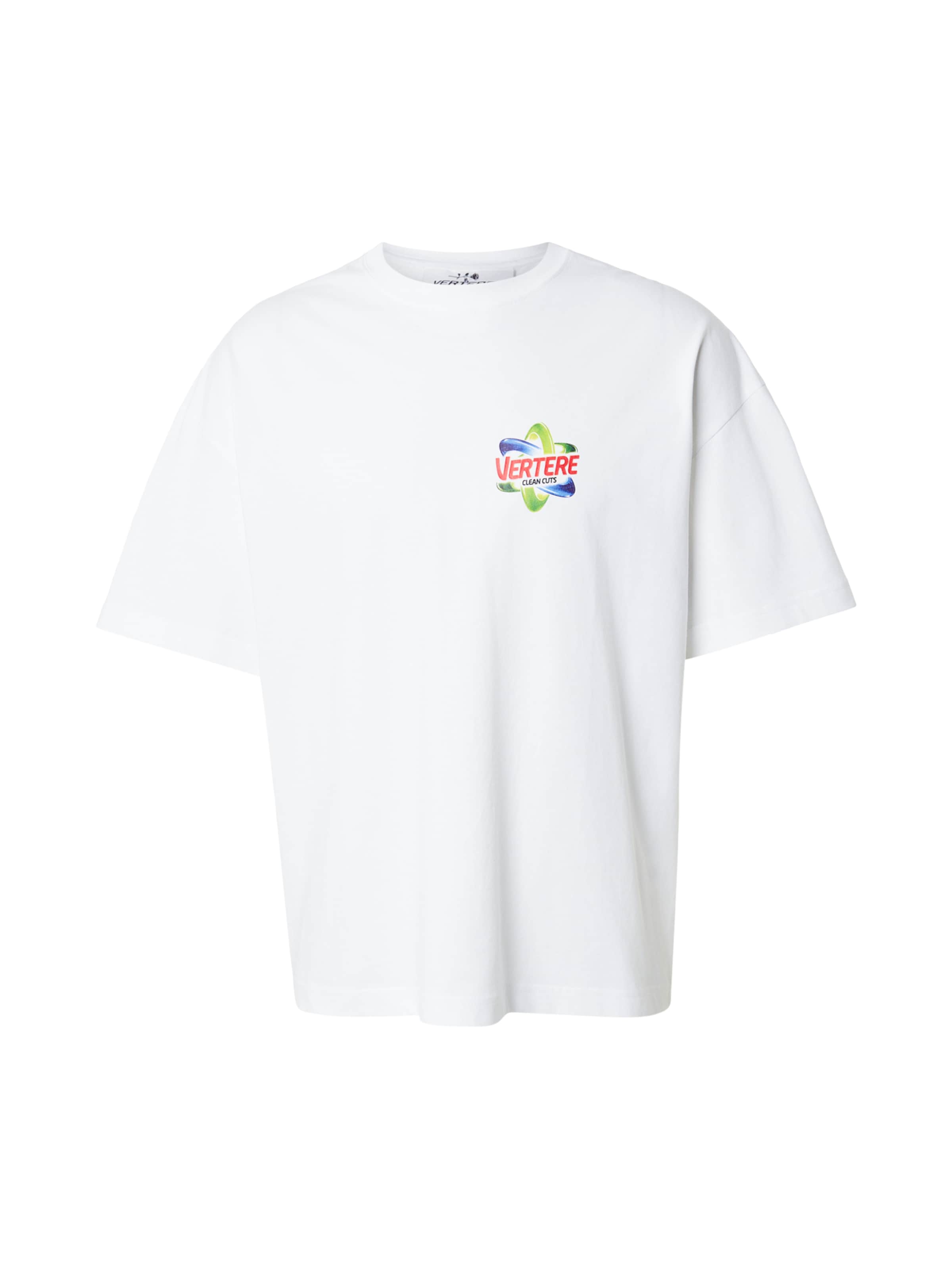 Vertere Berlin T-Shirt 'CLEAN CUTS' in Weiß: Vorderseite