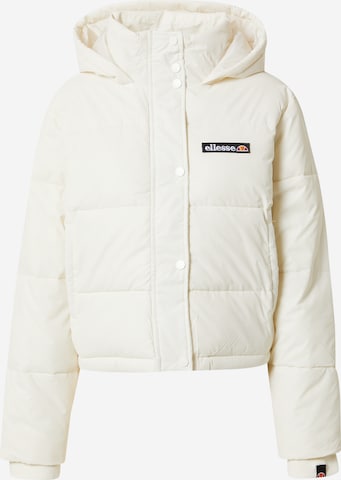 ELLESSE Prehodna jakna | bela barva: sprednja stran