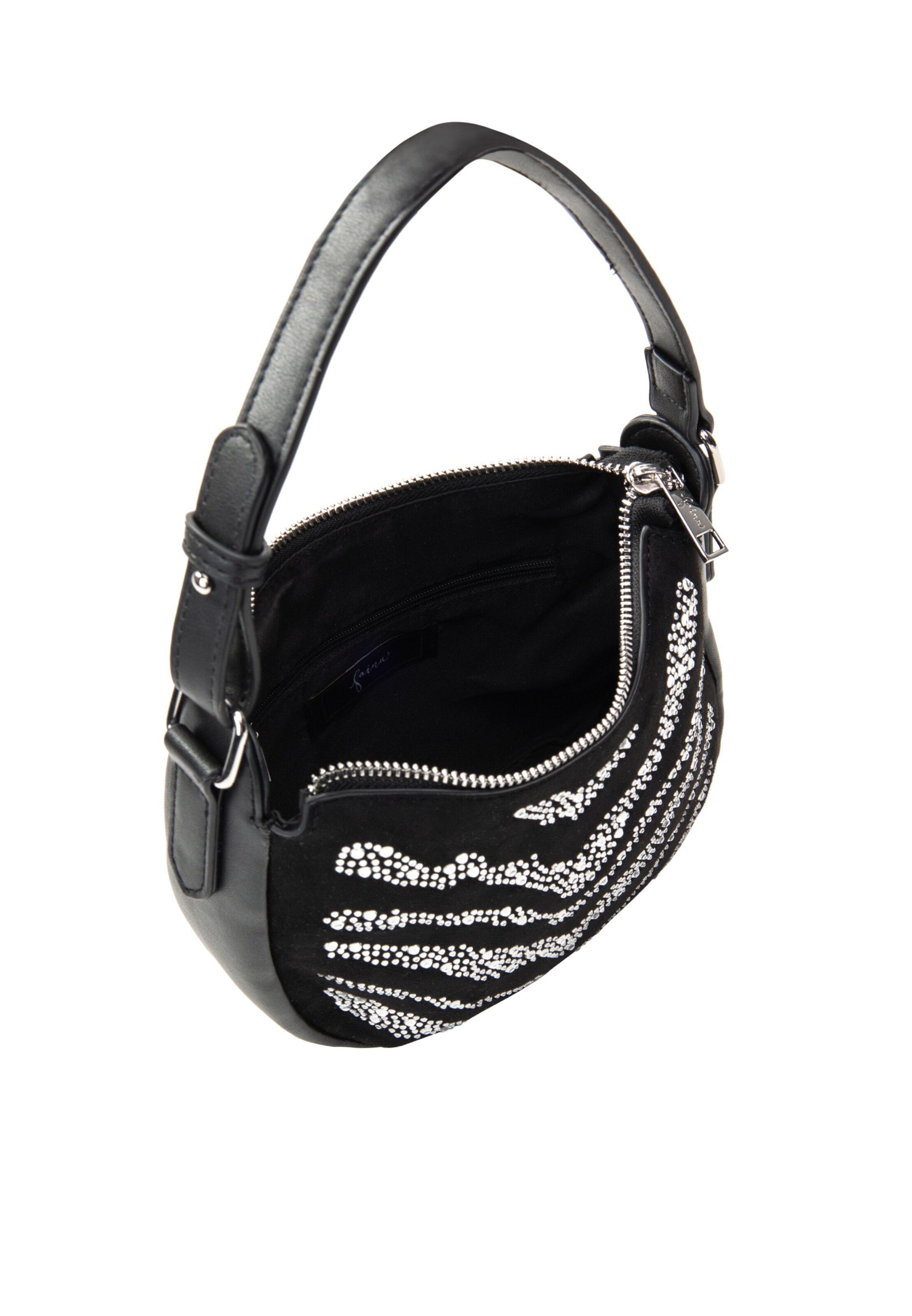 Sac bandoulière faina en noir