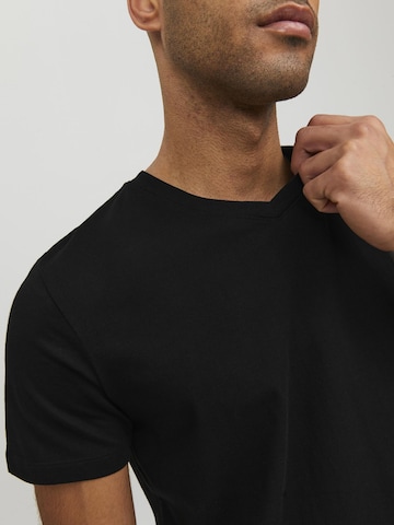 JACK & JONES Shirt 'JJEOrganic' in Black