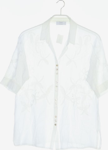 Just White Blouse & Tunic in XL in White: front