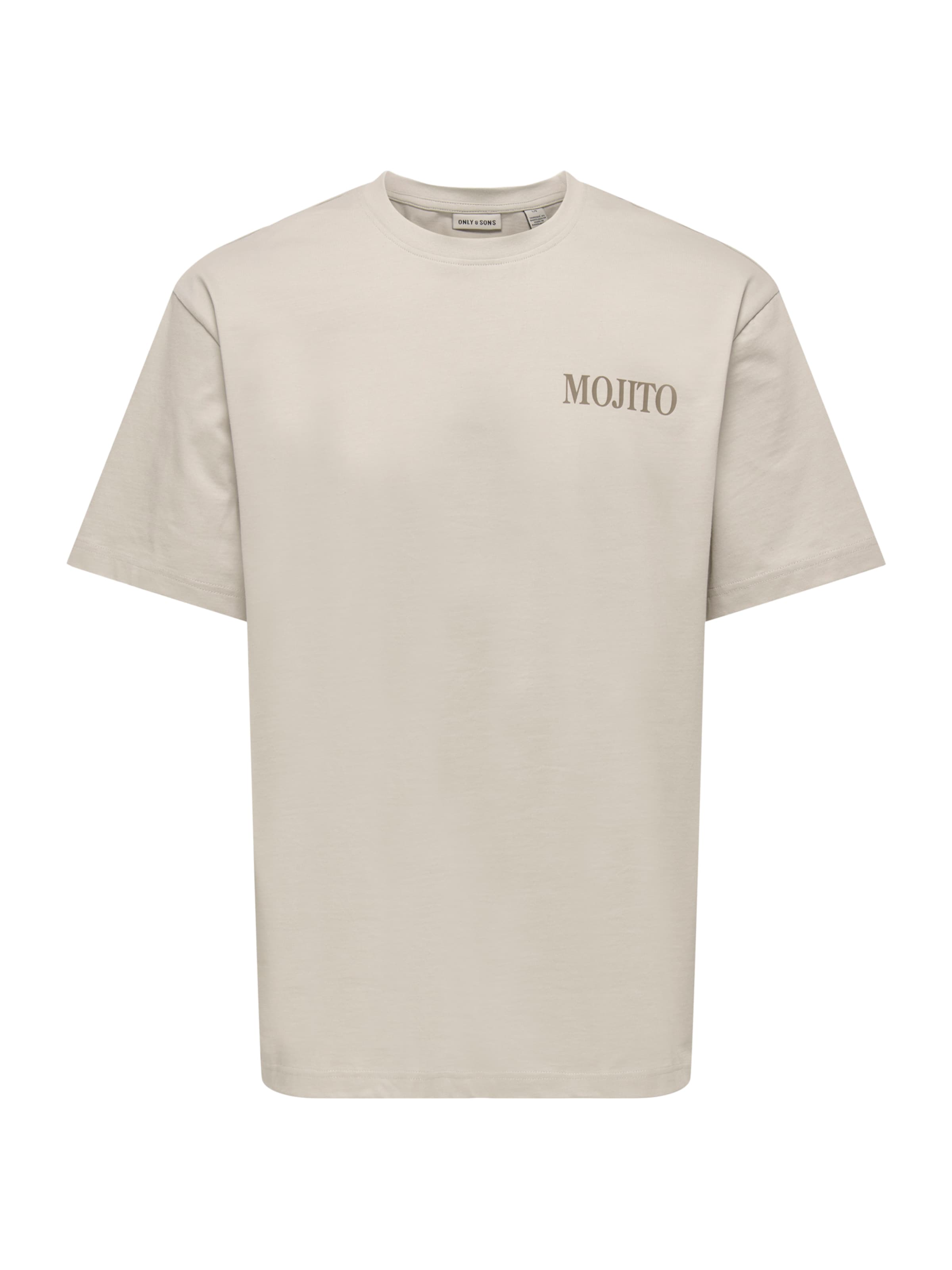 Only & Sons Shirt 'ONSFRED' in Grijs: voorkant