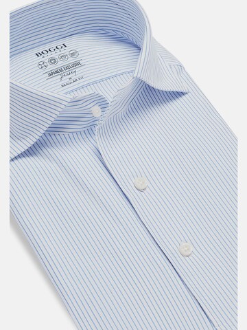 Coupe regular Chemise Boggi Milano en bleu