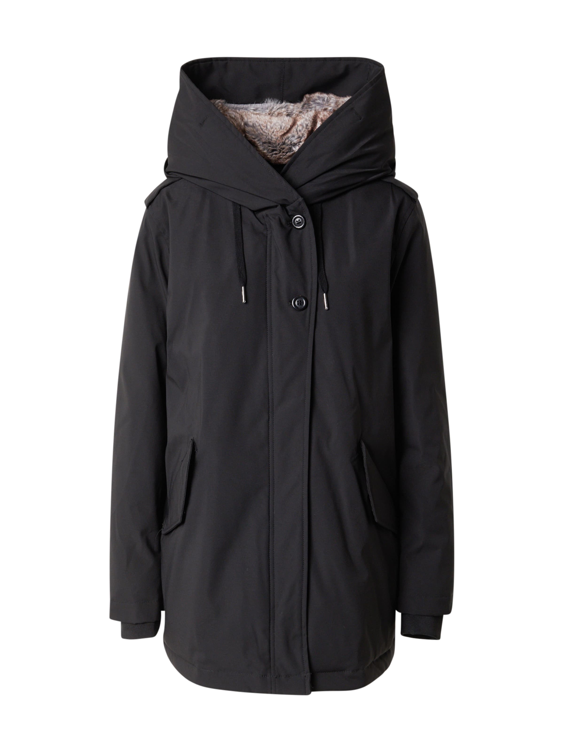 Canadian Classics Parka 'Lanigan Tech 2.0' in Schwarz: Vorderseite