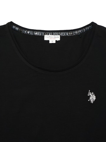 U.S. POLO ASSN. T-Shirt 'Rundhals' in Schwarz