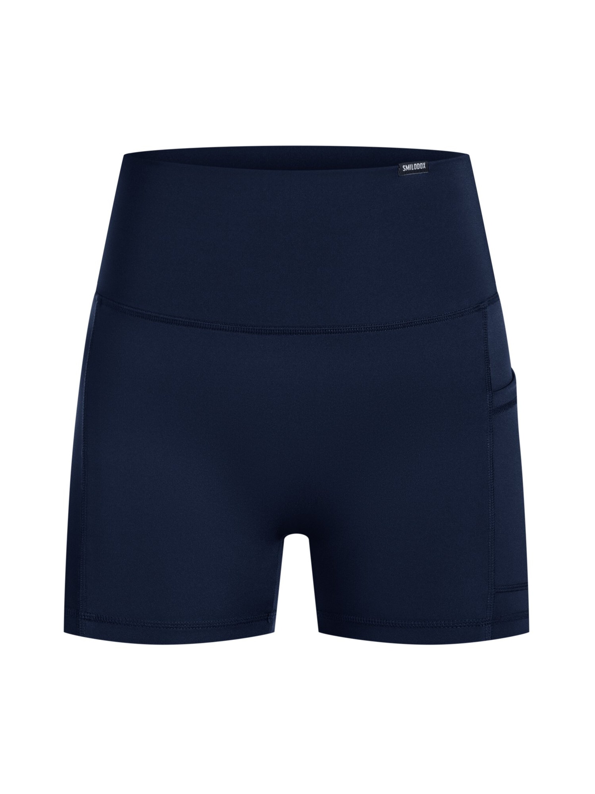 Coupe slim Pantalon de sport ' Lissa ' Smilodox en bleu : devant