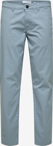SELECTED HOMME Chino Pants 'New Miles' in Blue: front