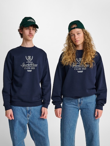 Hummel Sweatshirt in Blau: Vorderseite