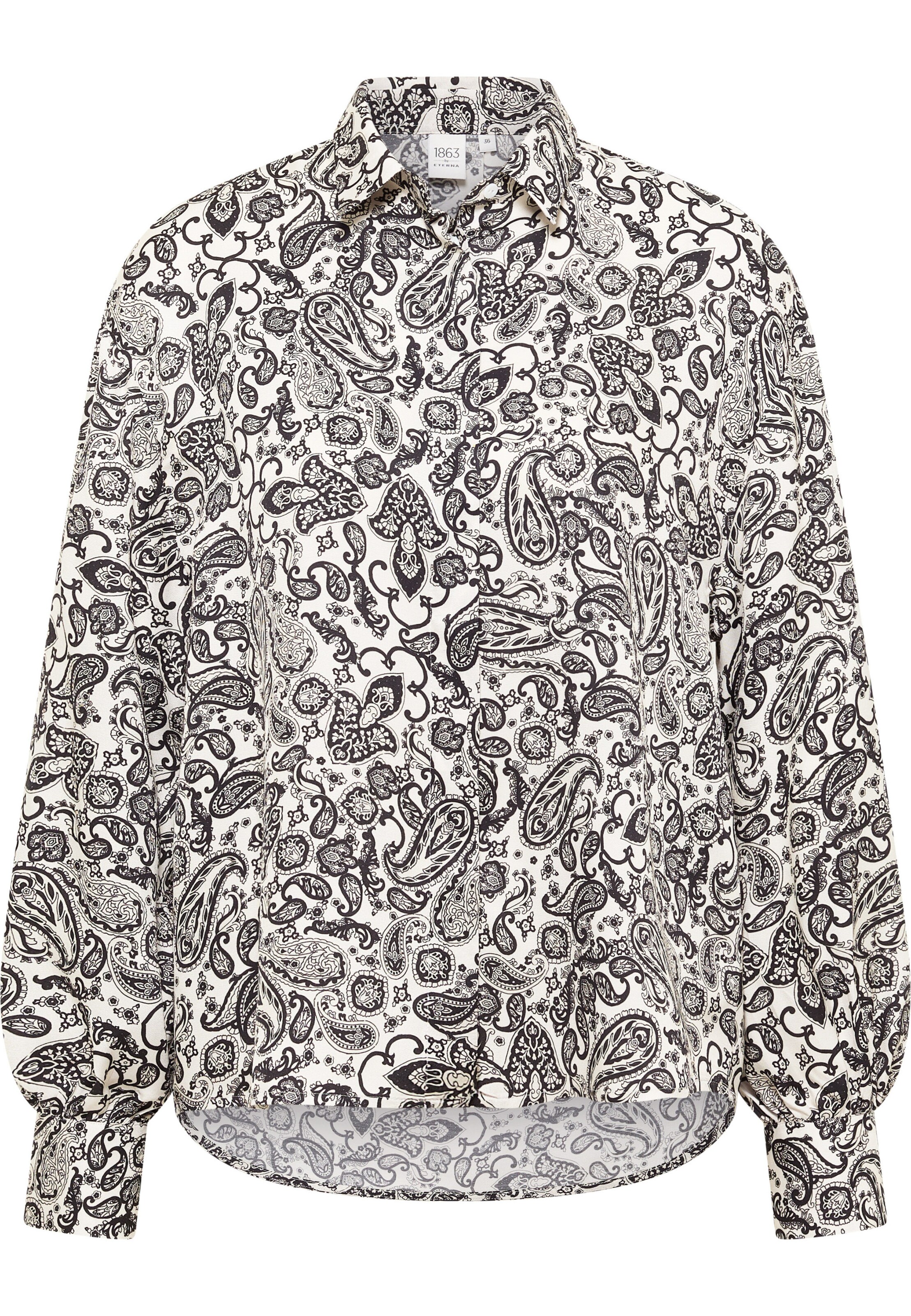 ETERNA Bluse in Schwarz: Vorderseite