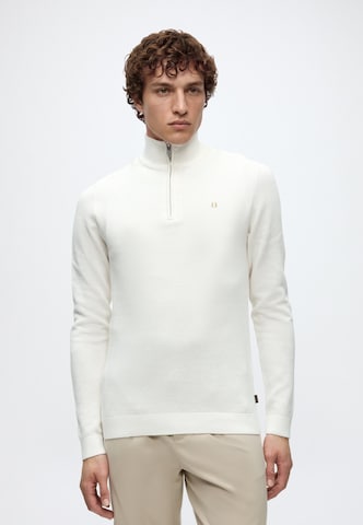 Jack & Jones Premium Свитер 'JPRBLURYAN' в Белый: спереди