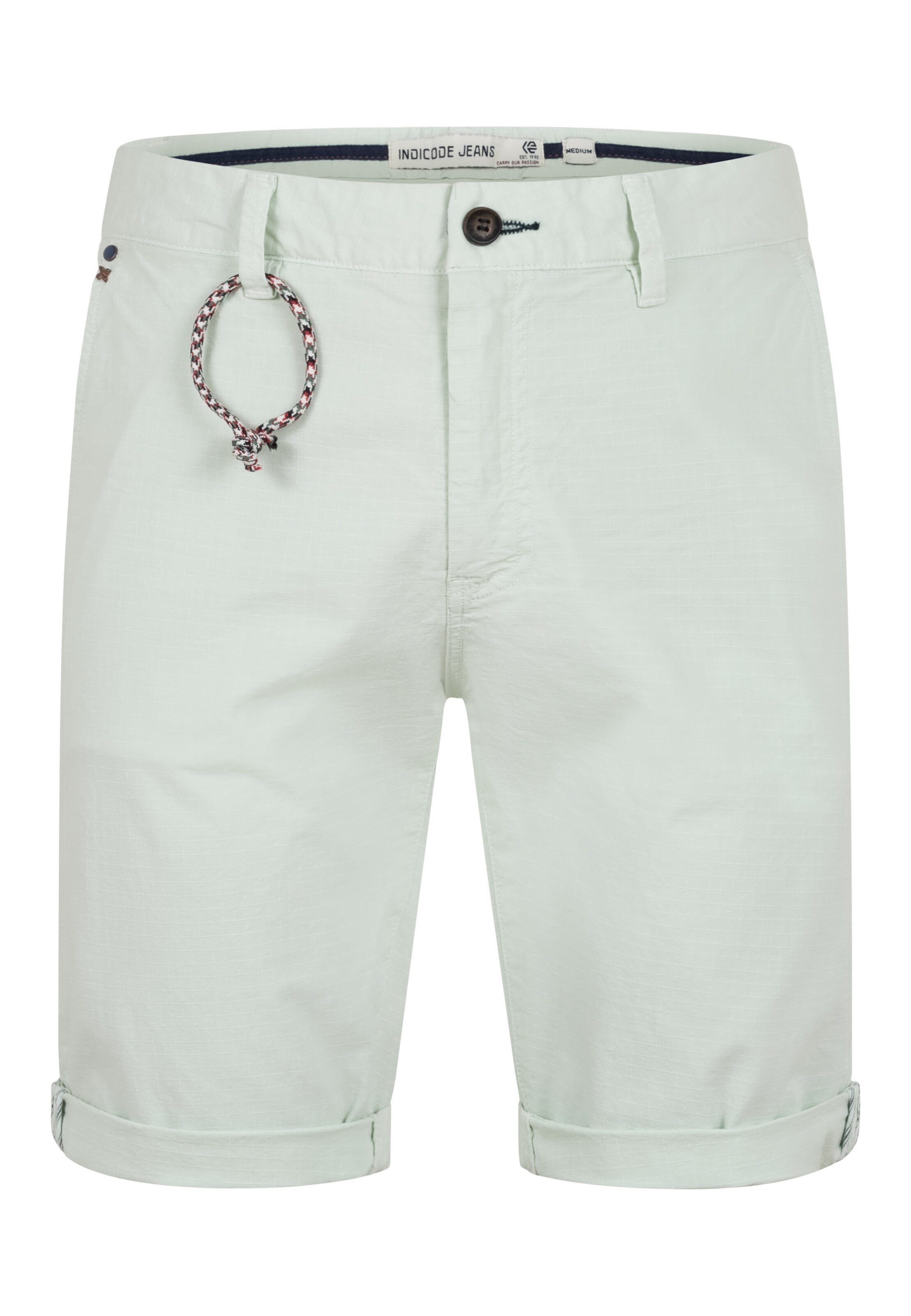 Regular Pantalon chino 'INPifter' INDICODE JEANS en bleu : devant