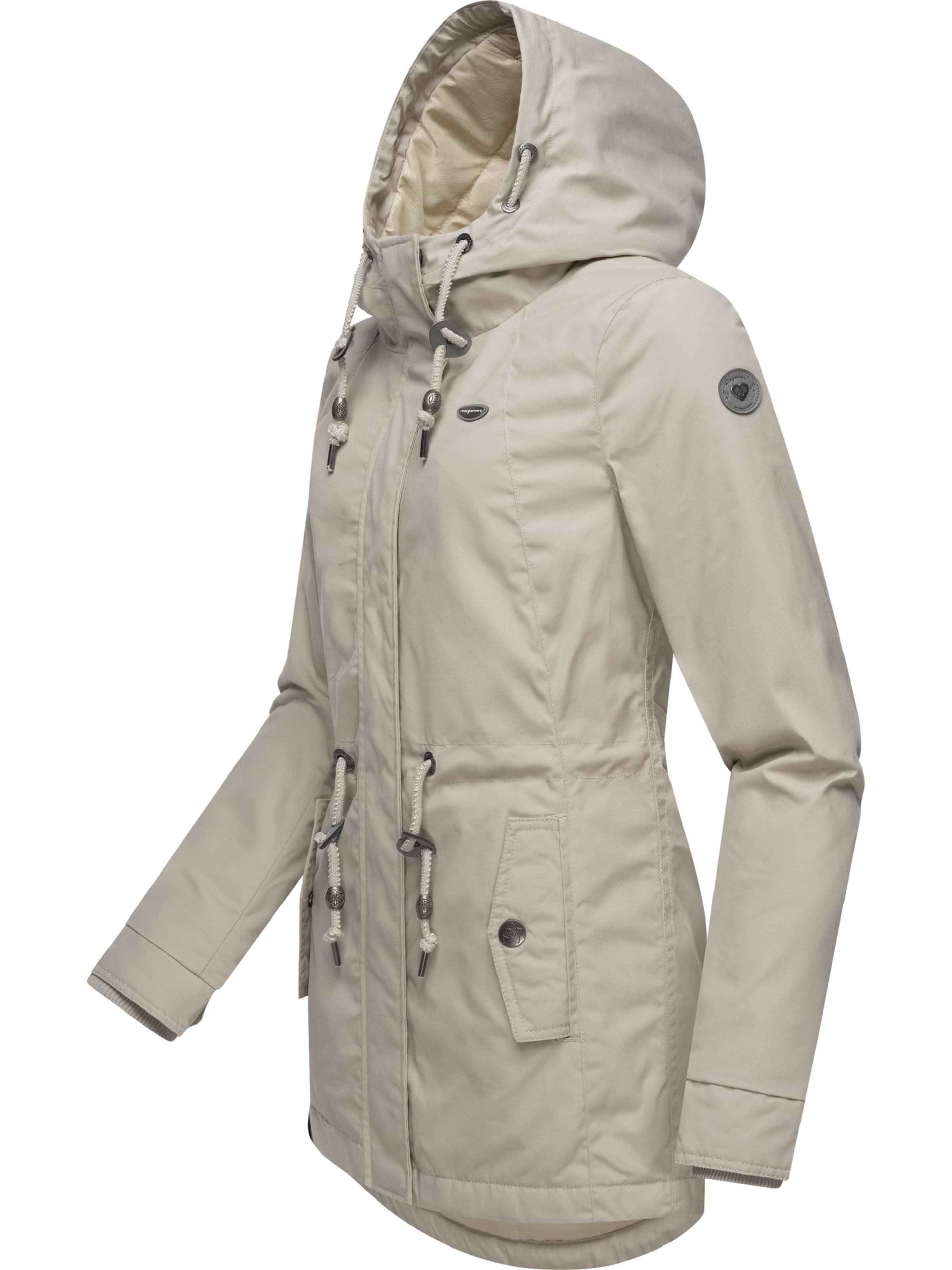 Ragwear - Parka de inverno 'Monadis' em cinzento