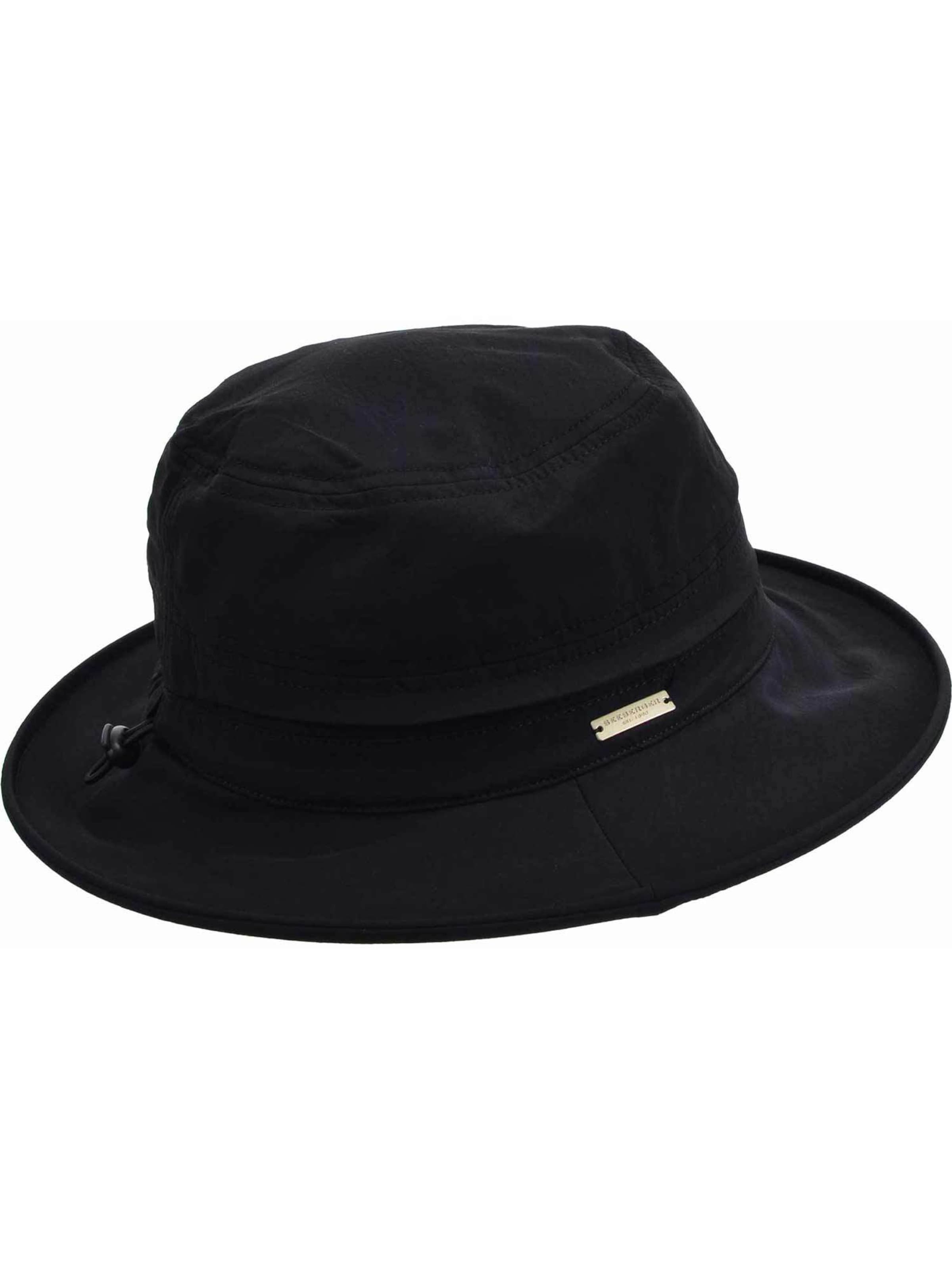 Seeberger Hat 'Hut' in Black: front