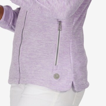 REGATTA Athletic Fleece Jacket 'Azaelia' in Purple