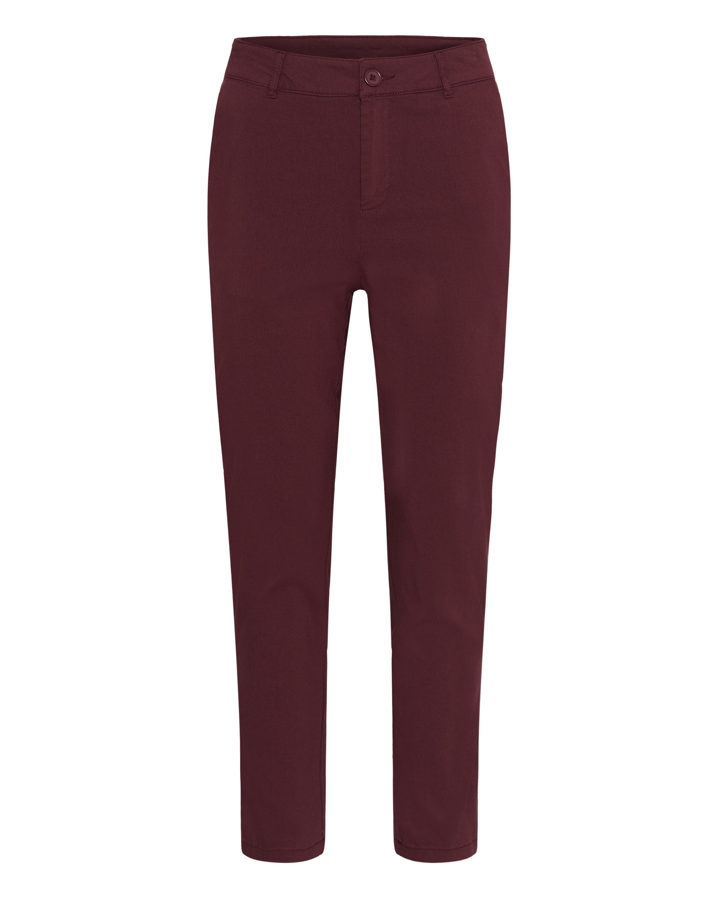 CULTURE regular Lærredsbukser 'Benghta' i rød: forside