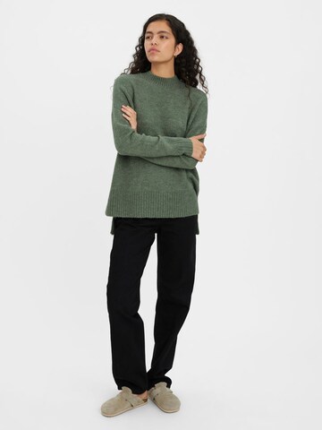 VERO MODA Trui 'LEFILE' in Groen