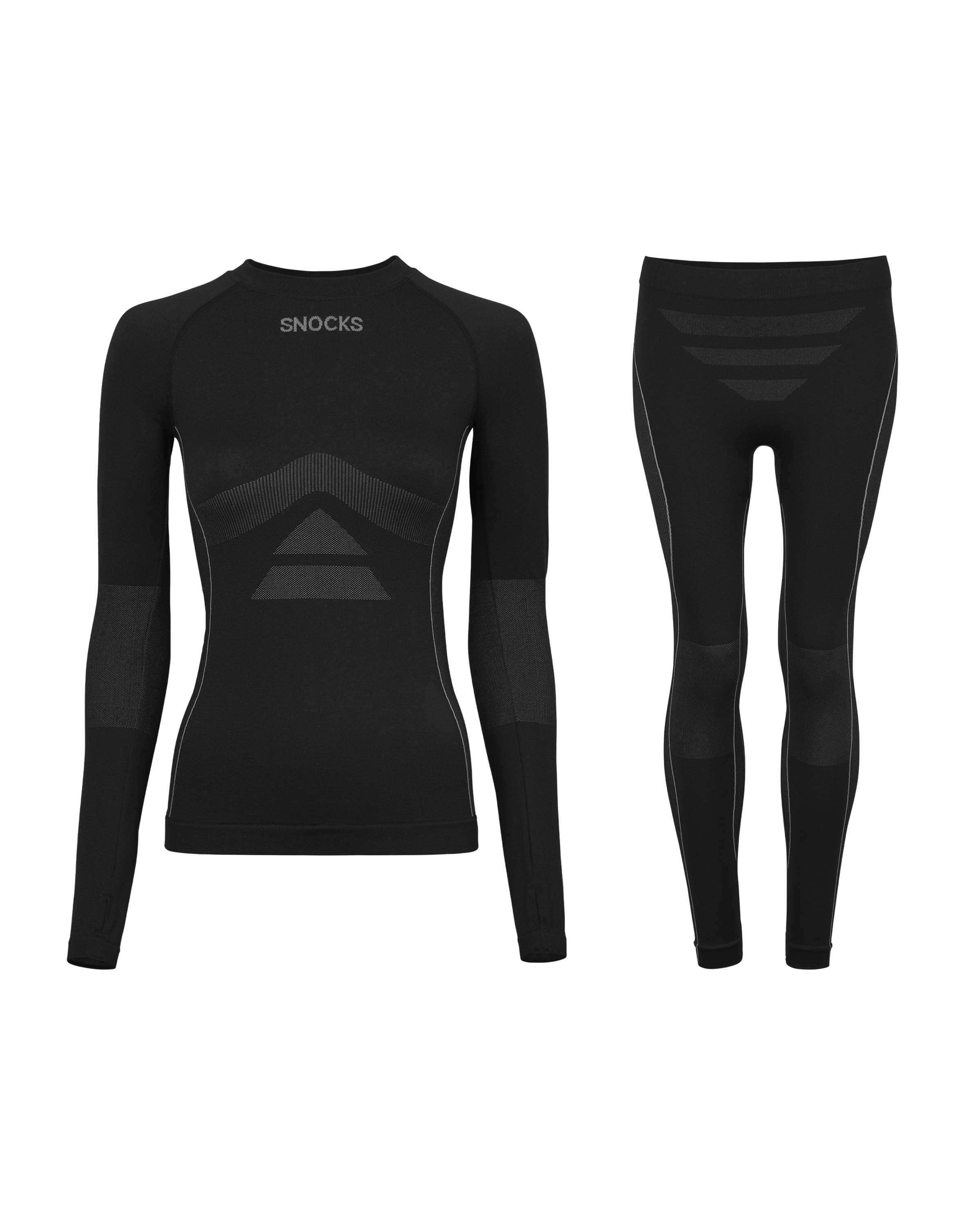 SNOCKS Base layer σε μαύρο: μπροστά