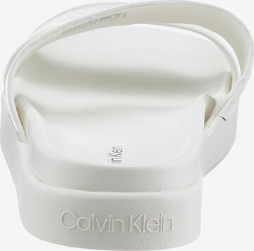 Calvin Klein Pantolette in Weiß