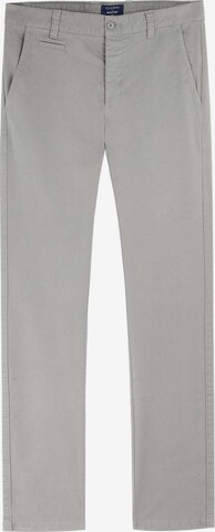 Scalpers Regular Chino Pants in Grey: front