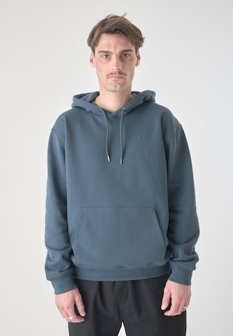 Cleptomanicx Sweatshirt 'Ligull Boxy' in Grün: Vorderseite