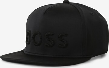 BOSS Cap 'Trans-Express' in Black: front