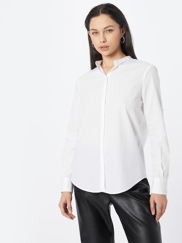 Camicia da donna 'Befelize' di BOSS in bianco: frontale