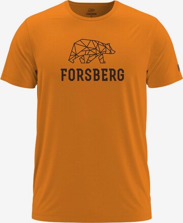 FORSBERG T-Shirt 'Skogson' in Orange: predná strana