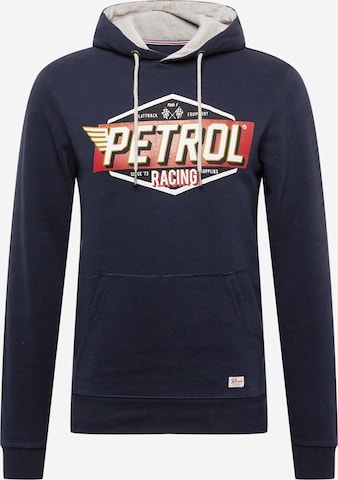 Petrol Industries Sweatshirt in Blue: front