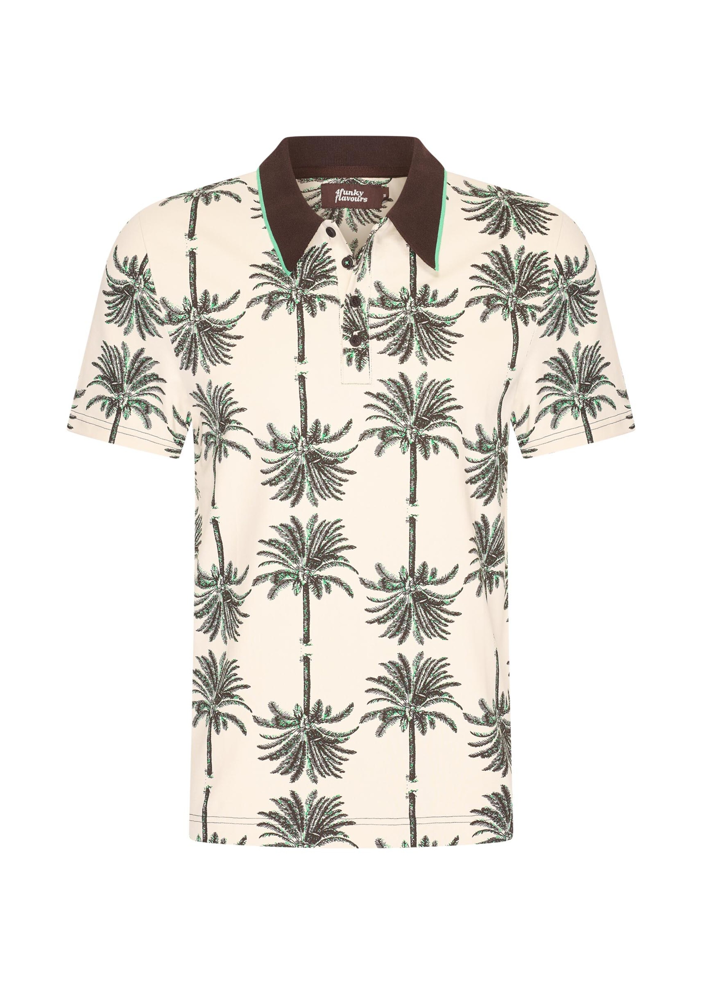 4funkyflavours Shirt 'New Way' in Brown: front