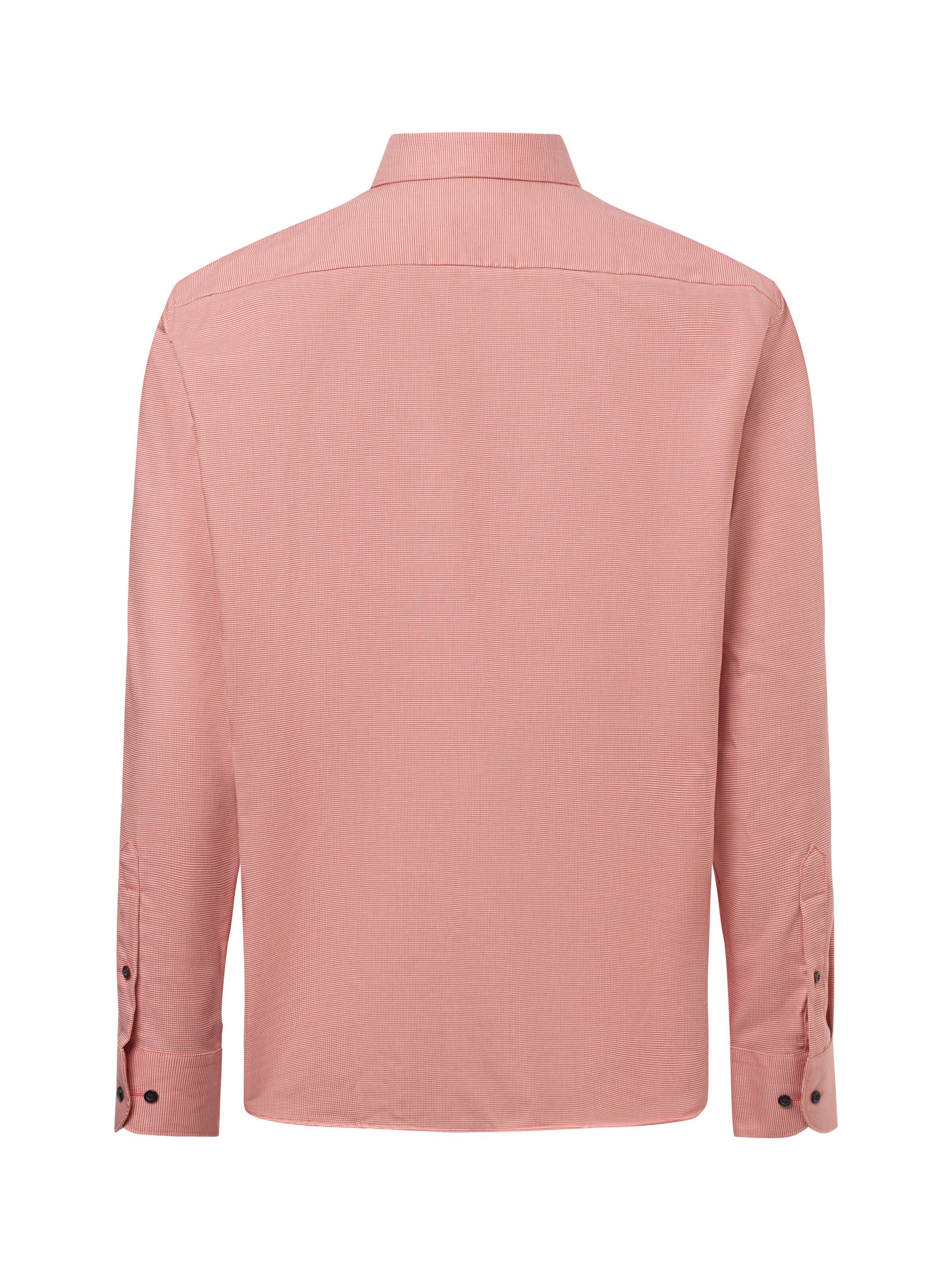 ETERNA Comfort fit Button Up Shirt in Orange