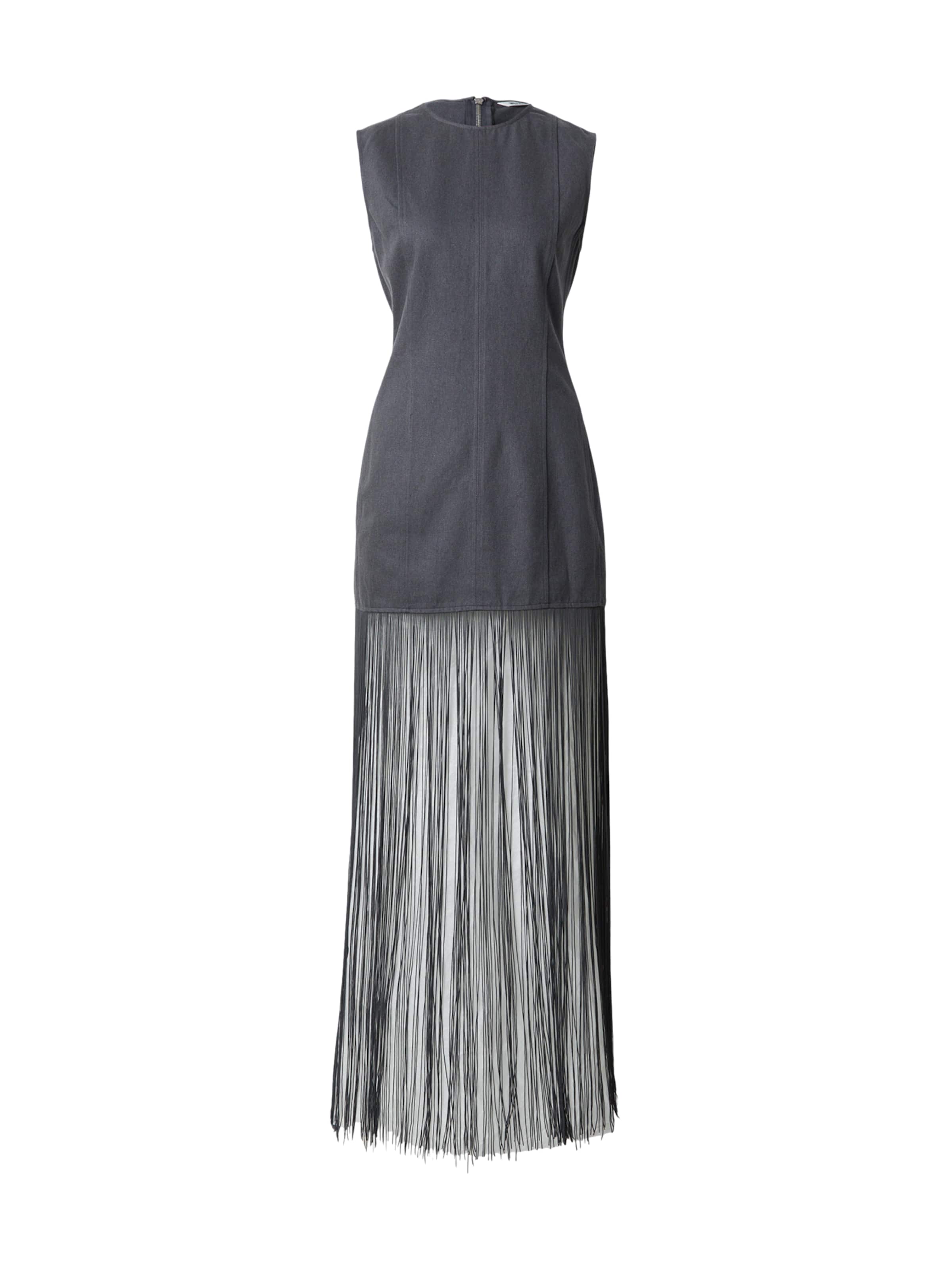 WEEKDAY Dress 'Freya Fringe' in 34 in Grey, Item view