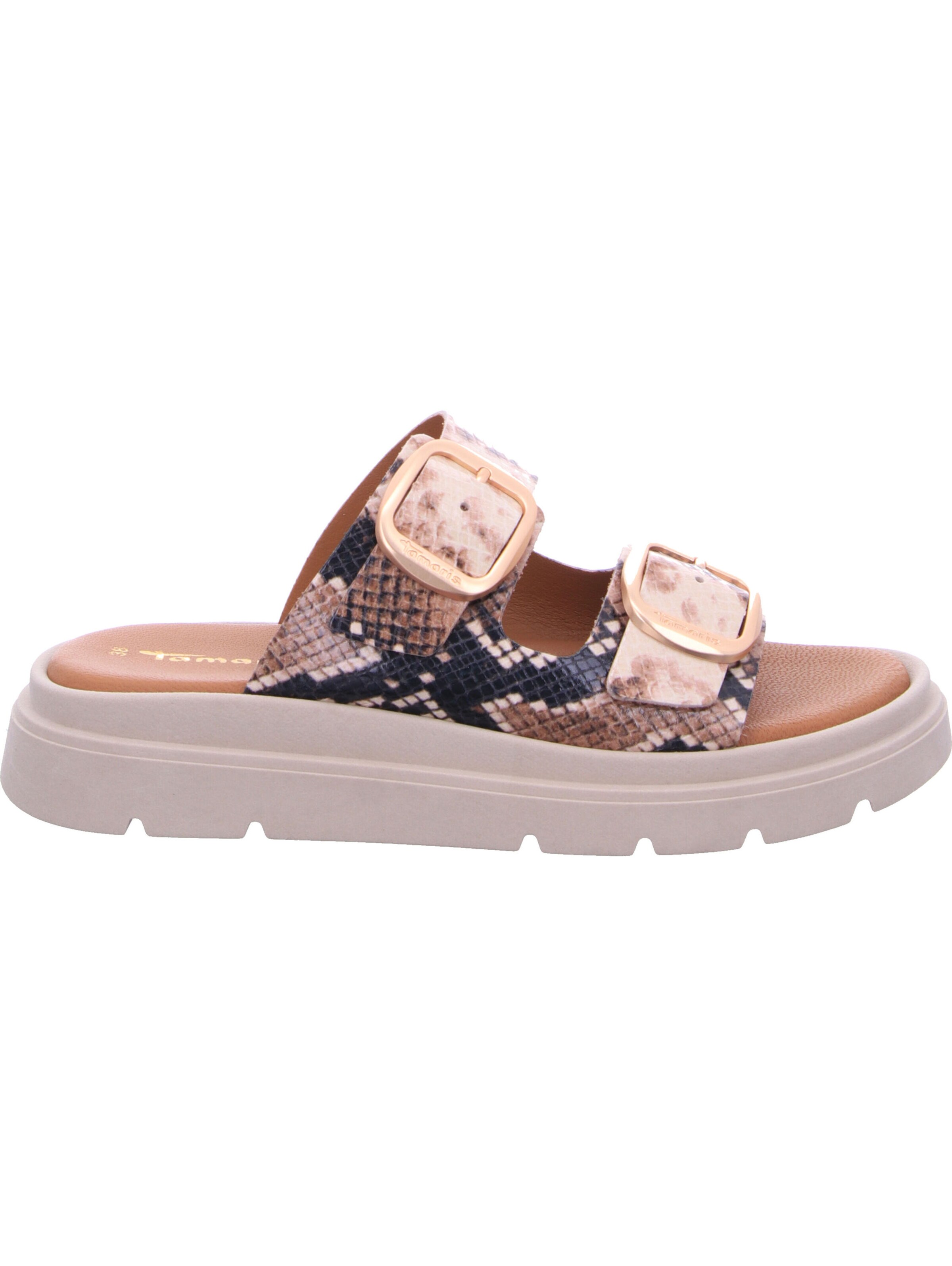 Tamaris Pantolette in Beige
