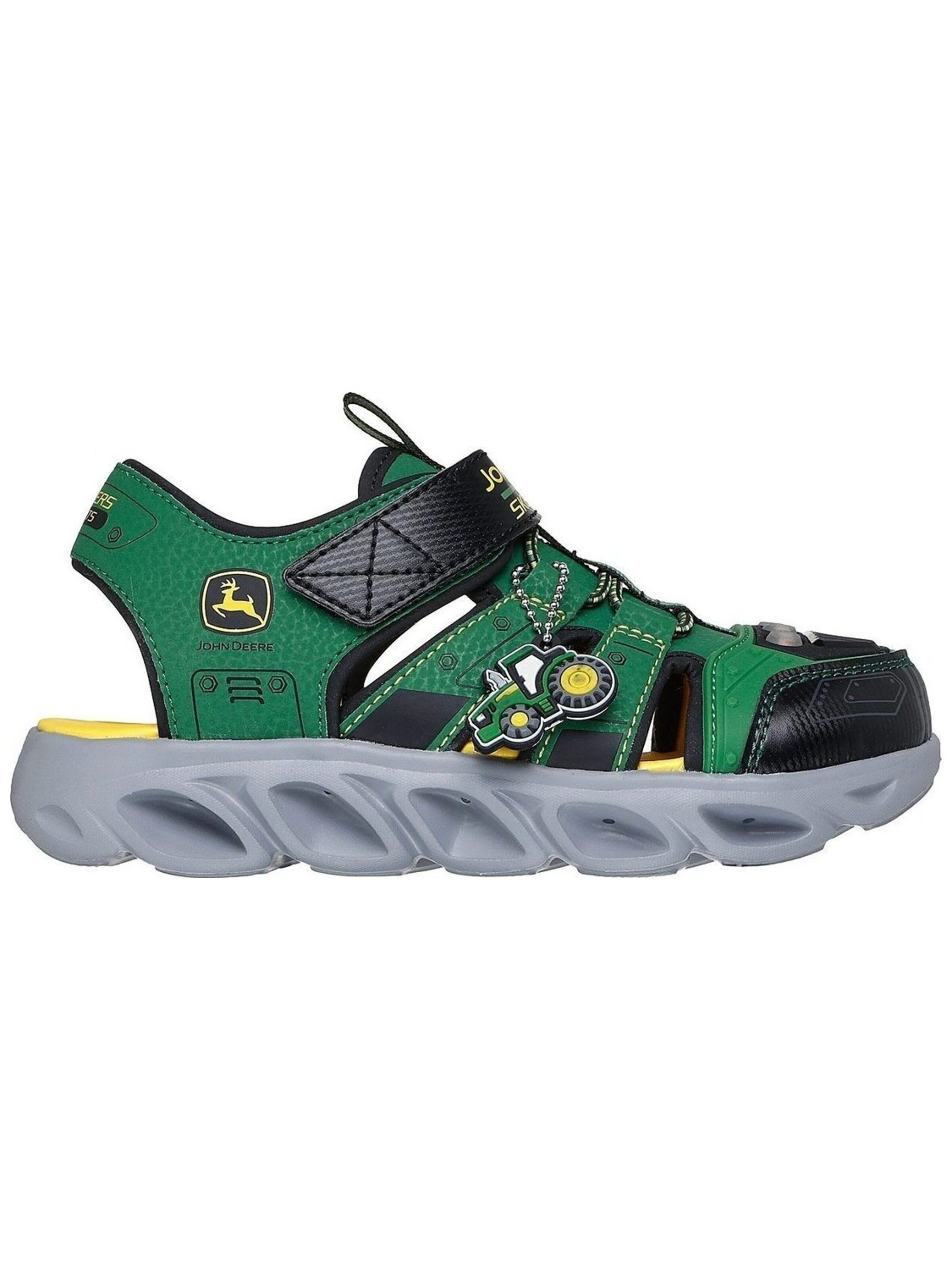 SKECHERS - Zapatos abiertos 'Lights-Hypno-Spla' en verde