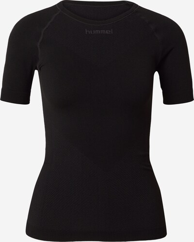 Hummel Funktionsshirt 'First Seamless' in dunkelgrau / schwarz, Produktansicht