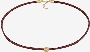 ELLI Necklace in Brown: front