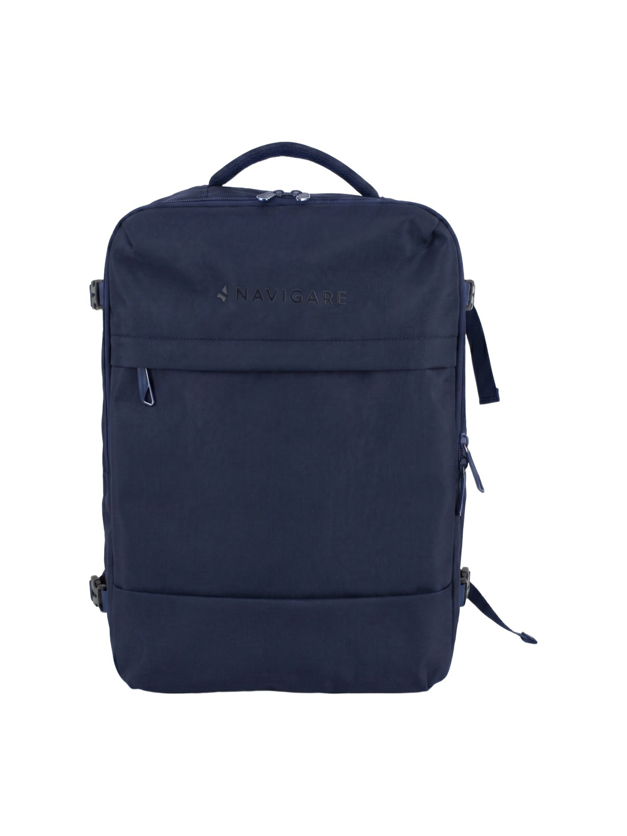 Borsa a spalla 'Borsa Spalla Convertibile Zaino Navigare Poliestere' di Navigare in blu: frontale