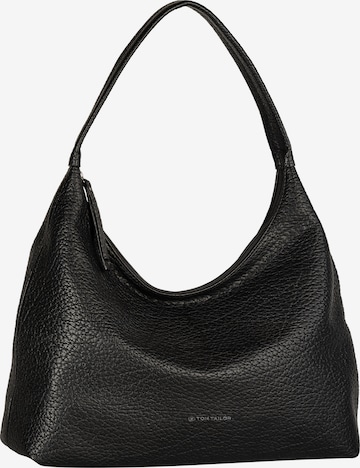 TOM TAILOR Shoulder Bag 'Evelina' in Black: front