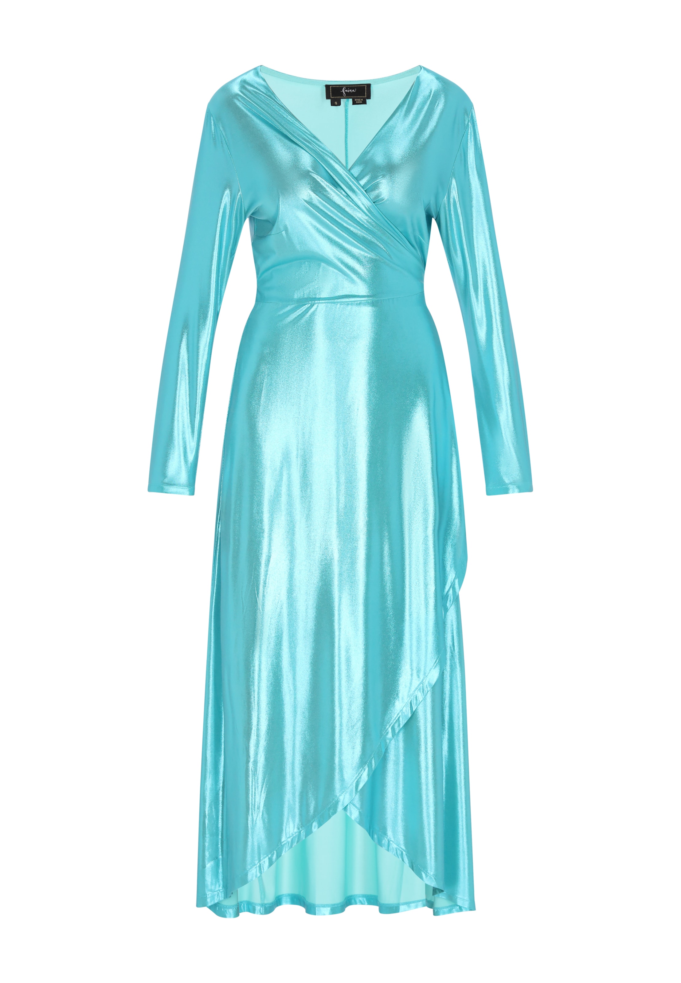 faina Večerné šaty 'Fashion Look' - Modrá: predná strana