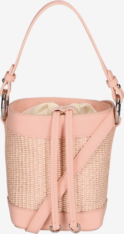 Borsa a sacco di Gave Lux in rosa: frontale