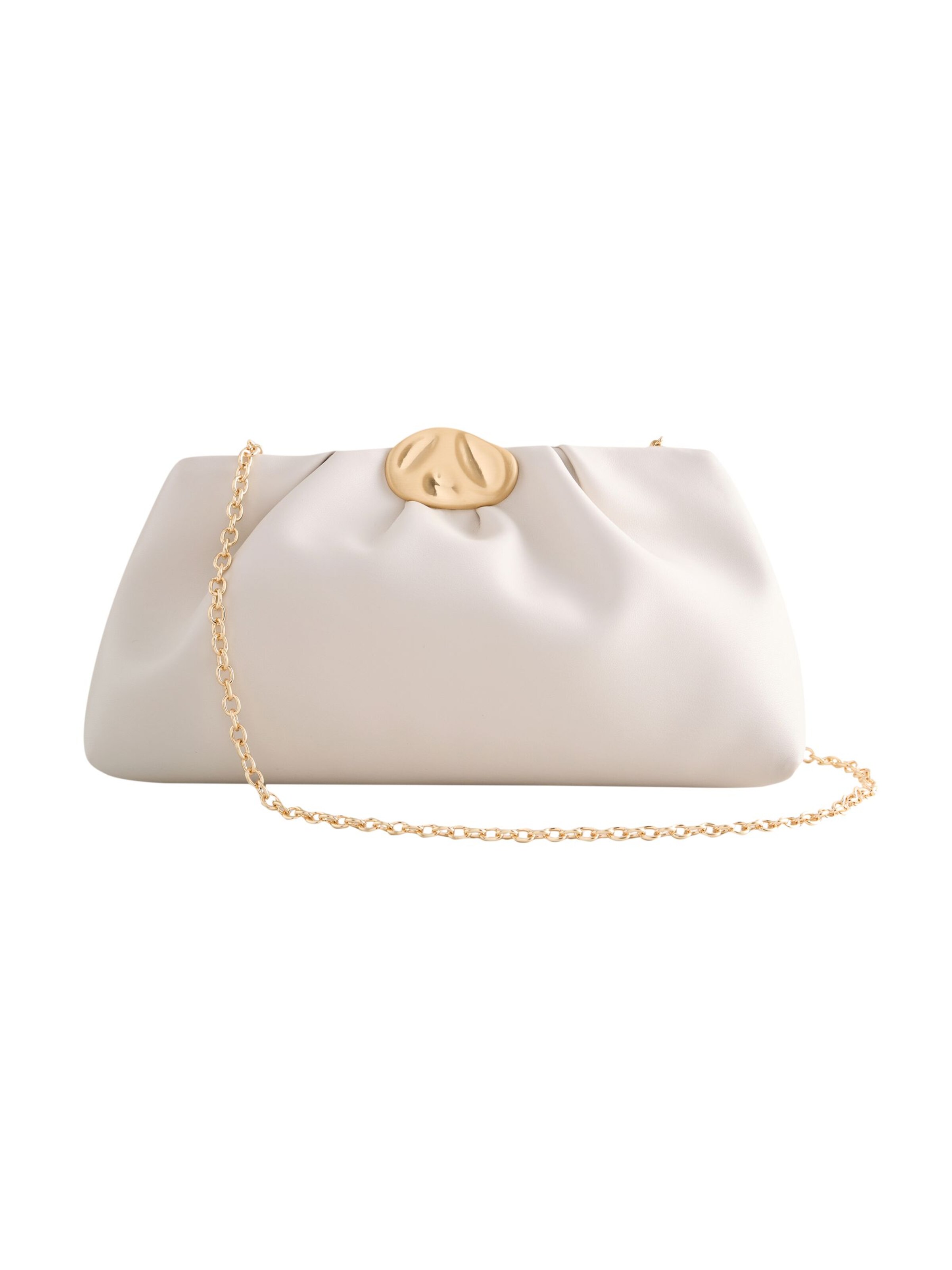 Next Clutch i hvid: forside