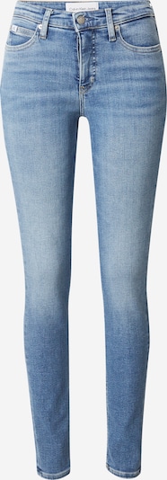 Calvin Klein Jeans Teksapüksid 'MID RISE SKINNY' sinine teksariie, Tootevaade