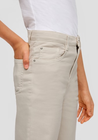 Wide leg Pantaloni di s.Oliver in grigio