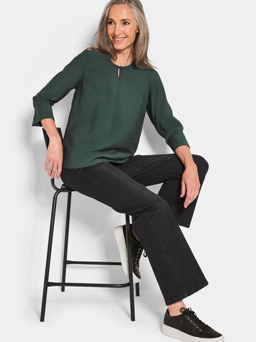 Goldner Blouse in Groen