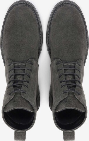 Kazar Lace-Up Boots in Grey