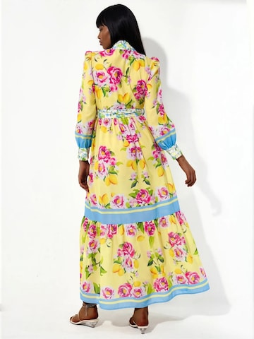 MSN Collection Blousejurk in Geel