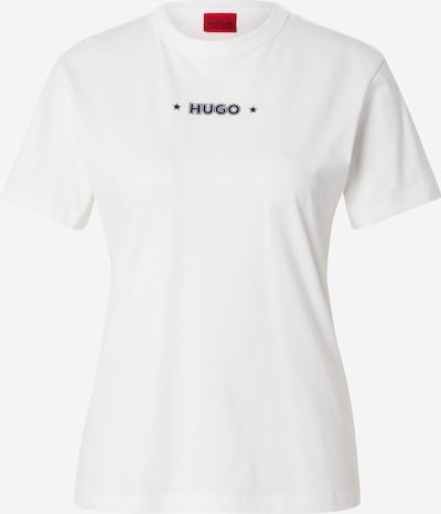 HUGO Shirts 'Damacia 1' i navy / hvid, Produktvisning